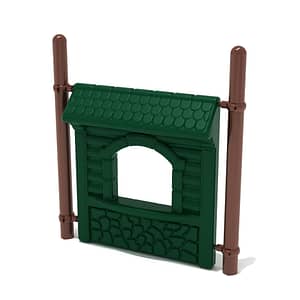 Freestanding Store Panel with Posts