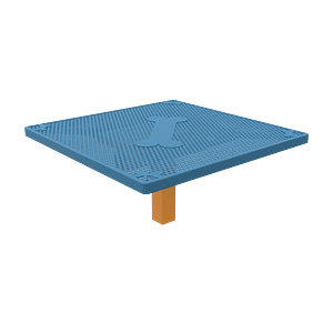 Square Dog Grooming Table