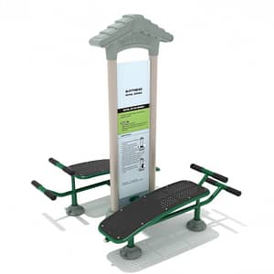 Royal Double Station Sit Up Bench