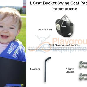 1 Seat Package Bucket (7′ Top Rail)