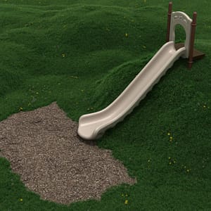 6′ Single Straight Embankment Slide