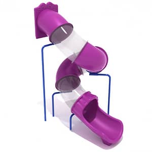 10′ Spiral Tube Slide (Slide and Mounts Only)