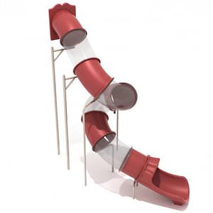 14′ Spiral Tube Slide (Slide and Mounts Only)
