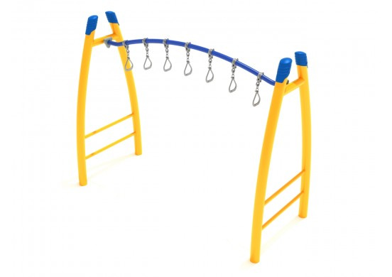 Curved Post Curved Overhead Swinging Ring Ladder