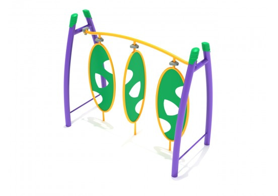 Curved Post Triple Wing Climber