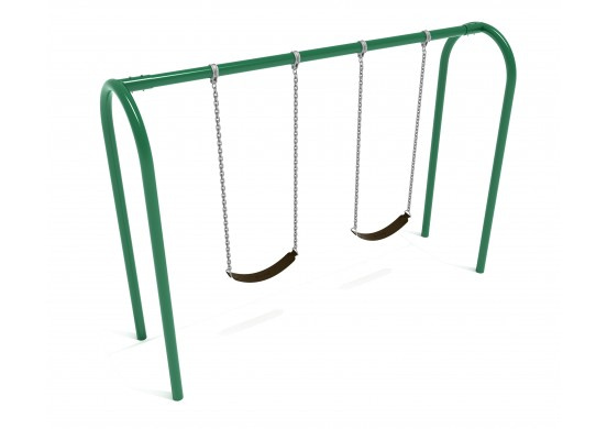 8' High Elite Arch Post Swing (1 Bay) - Image 2