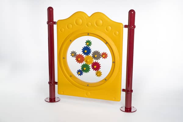 Freestanding Gear Panel with Posts