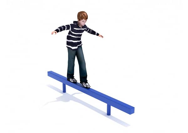 8' Straight Balance Beam