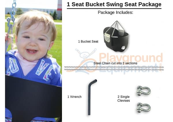 1 Seat Package Bucket (8' Top Rail)