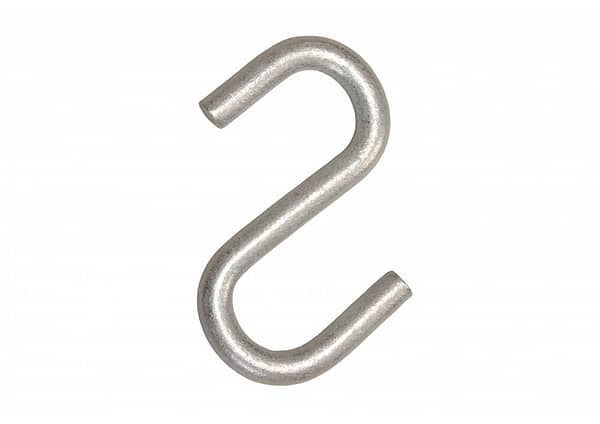 Galvanized Steel S-Hook (3/8 x 3-1/5")