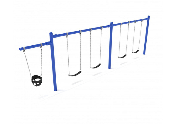2 Bay 1 Cantilever (Frame with Hangers, 2 Bay Belt Seat Package, 1 Seat Bucket Package)