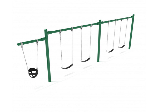 2 Bay 1 Cantilever (Frame with Hangers, 2 Bay Belt Seat Package, 1 Seat Bucket Package) - Image 2
