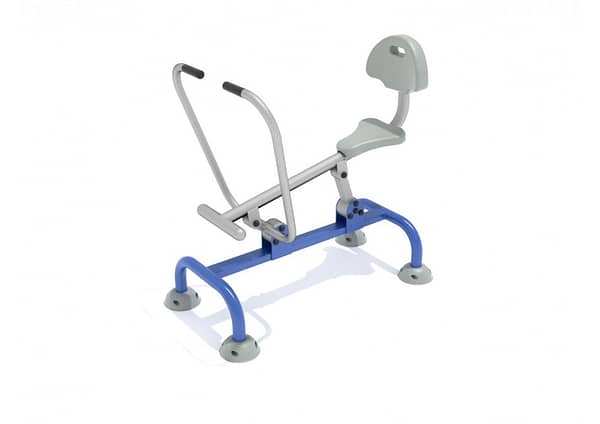 Single Station Rower With Back