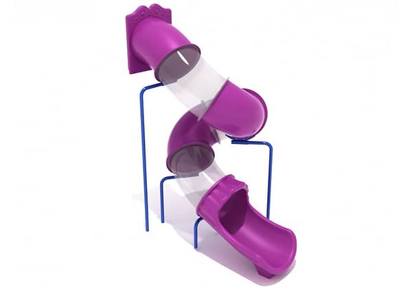 10' Spiral Tube Slide (Slide and Mounts Only)
