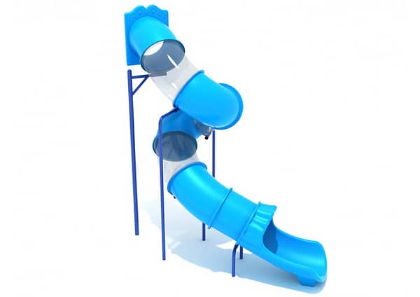 12' Spiral Tube Slide (Slide and Mounts Only)